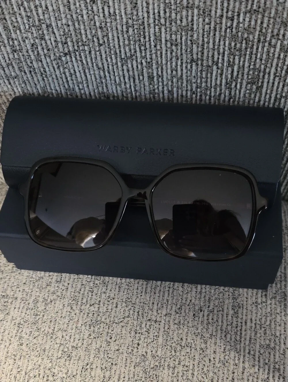 Warby Parker Women's LUCILLE Tortoise Square Sunglasses BRAND NEW W/BOX.